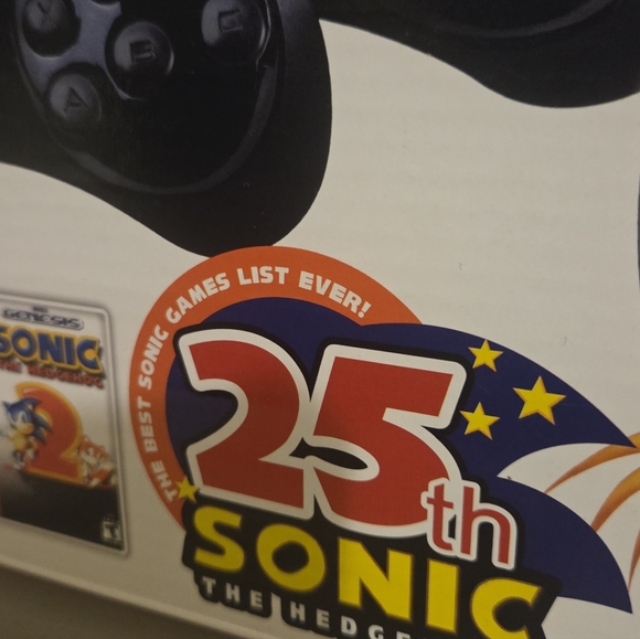 Sega Genesis Classic Game Console 25th Anniversary 80 Built In Games - Picture 4 of 8